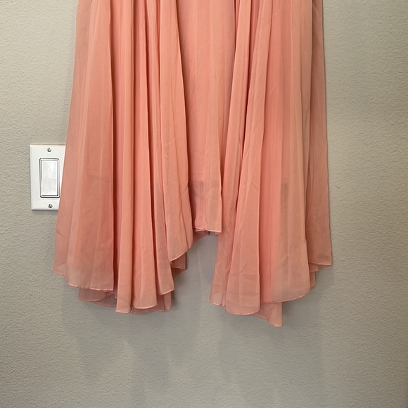 Meadow Rue I Anthropologie Scalloped Pleats Midi Skirt - Picture 3 of 8